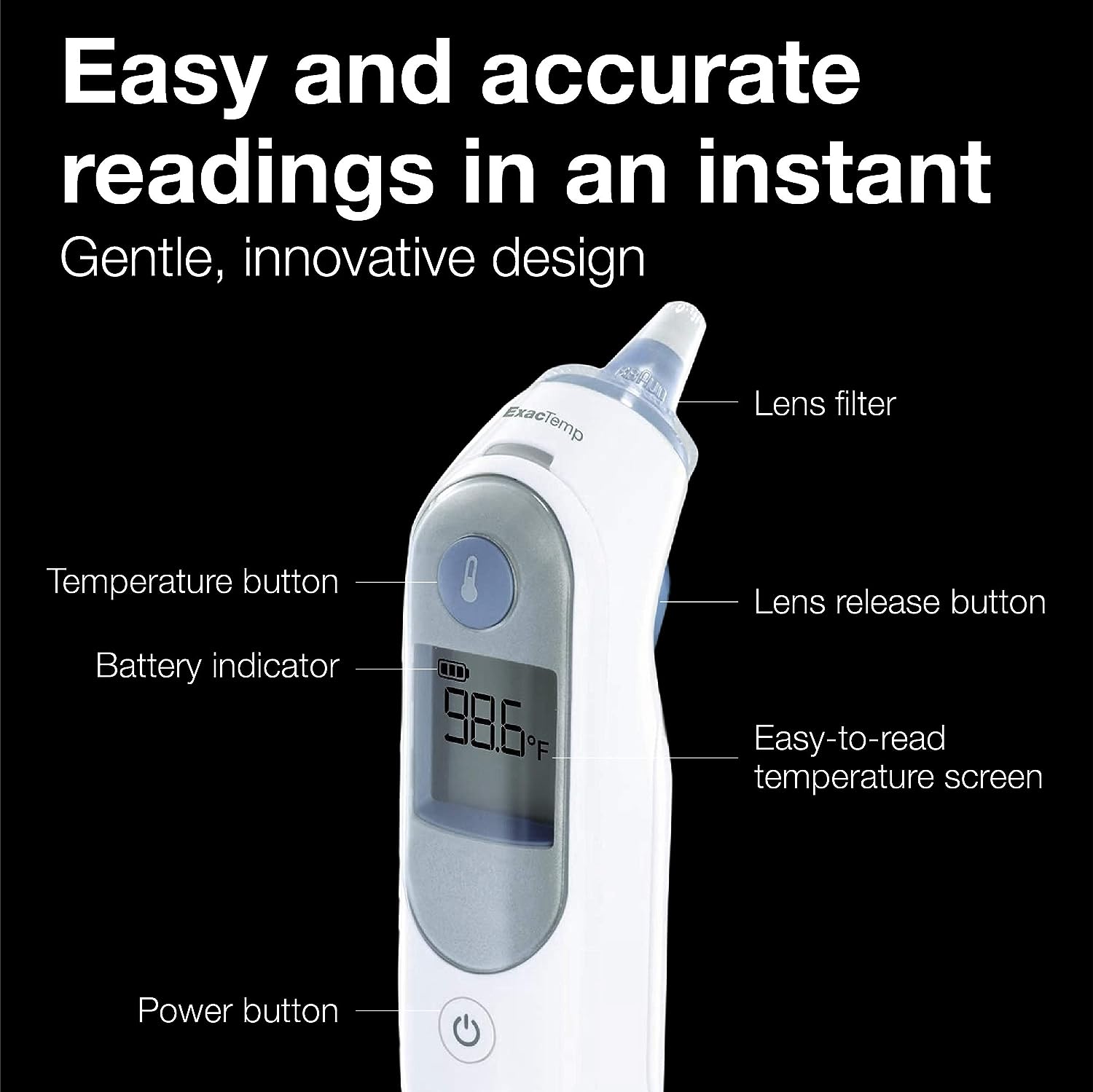 Braun ThermoScan 5 IRT6500 Digital Ear Thermometer