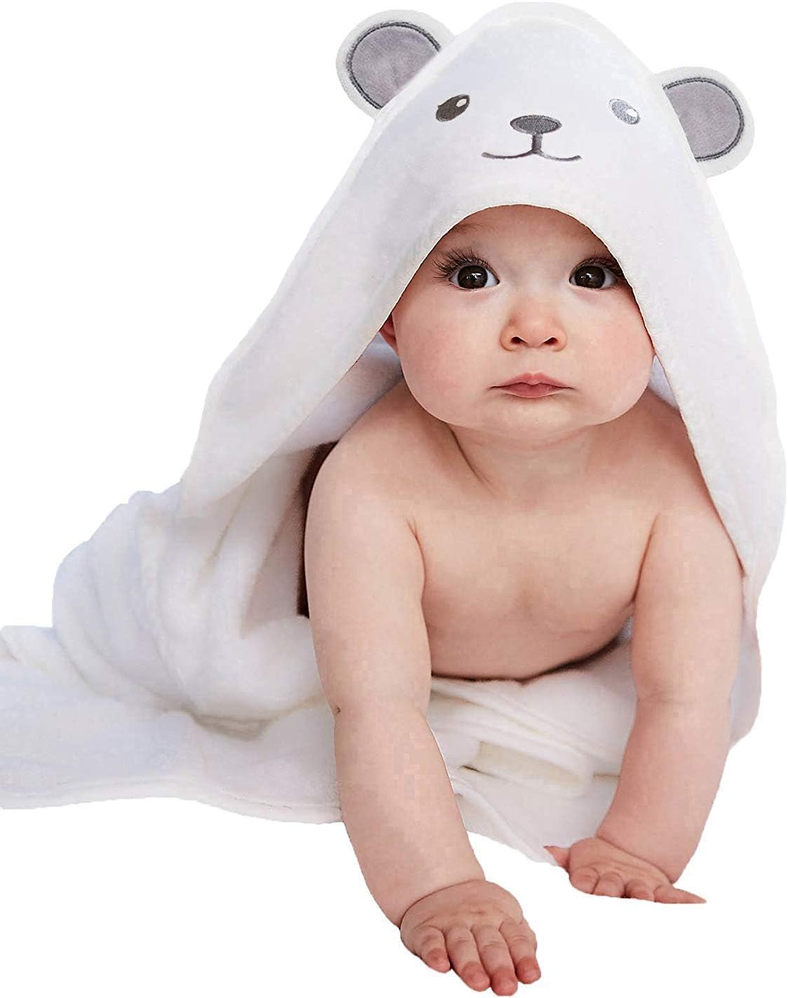Hip Hop Panda Bamboo Hooded Baby Towel