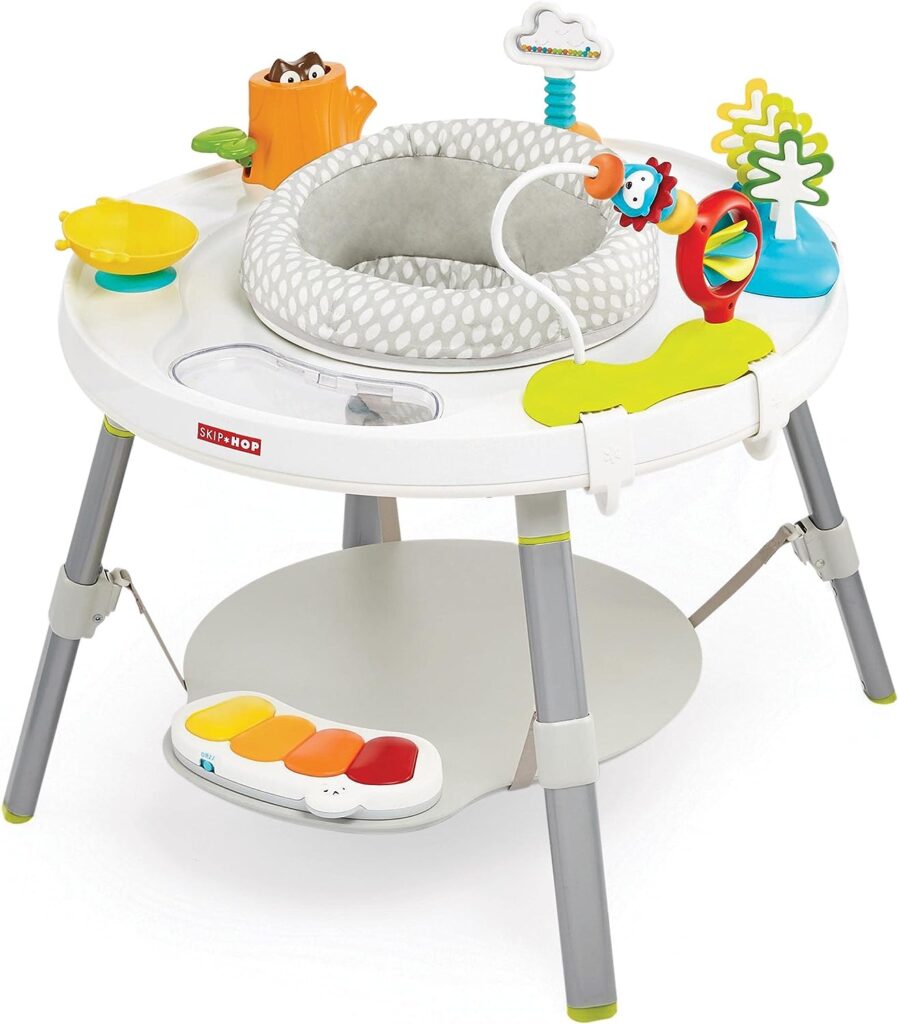 Skip Hop Baby Activity Center: Interactive Play Center with 3-Stage Grow-with-Me Functionality, 4mo+, Explore More