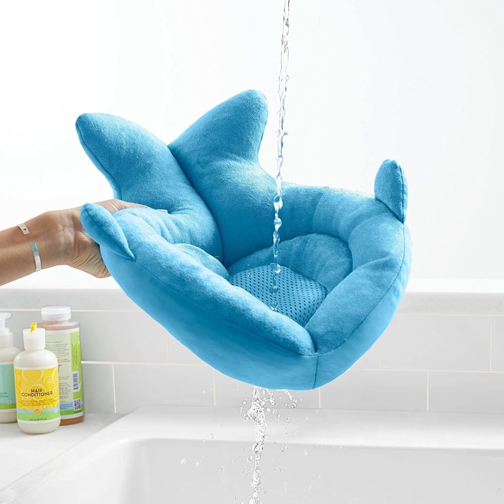Skip Hop Soft Sink Baby Bath Tub, Moby, Blue